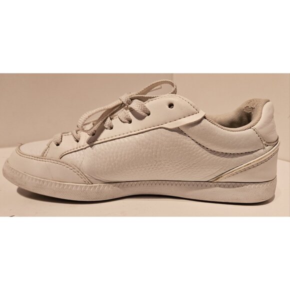 Women's Lacoste Graduate Cap Sneaker Full White US Size 6 - Picture 11 of 15